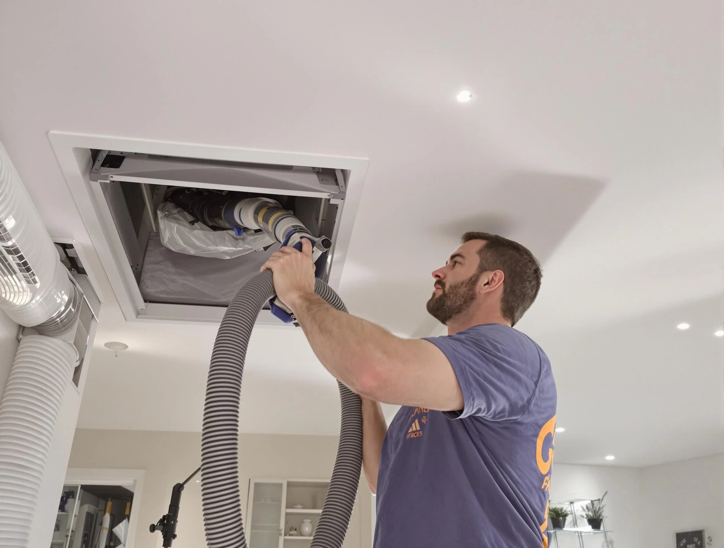Precision indoor duct cleaning by Lebanon Air Duct Cleaning in Lebanon