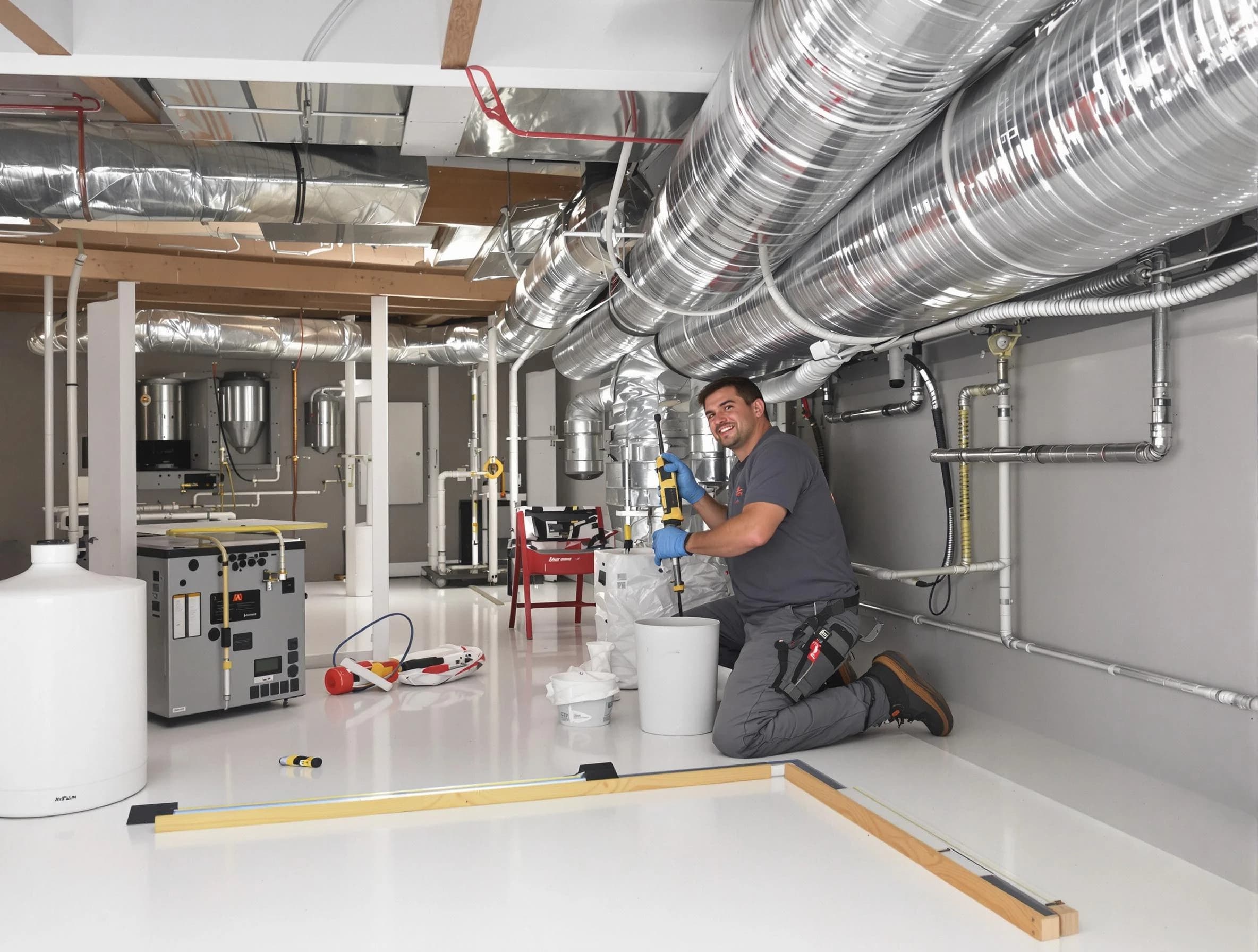 Professional duct sealing service by Lebanon Air Duct Cleaning in Lebanon