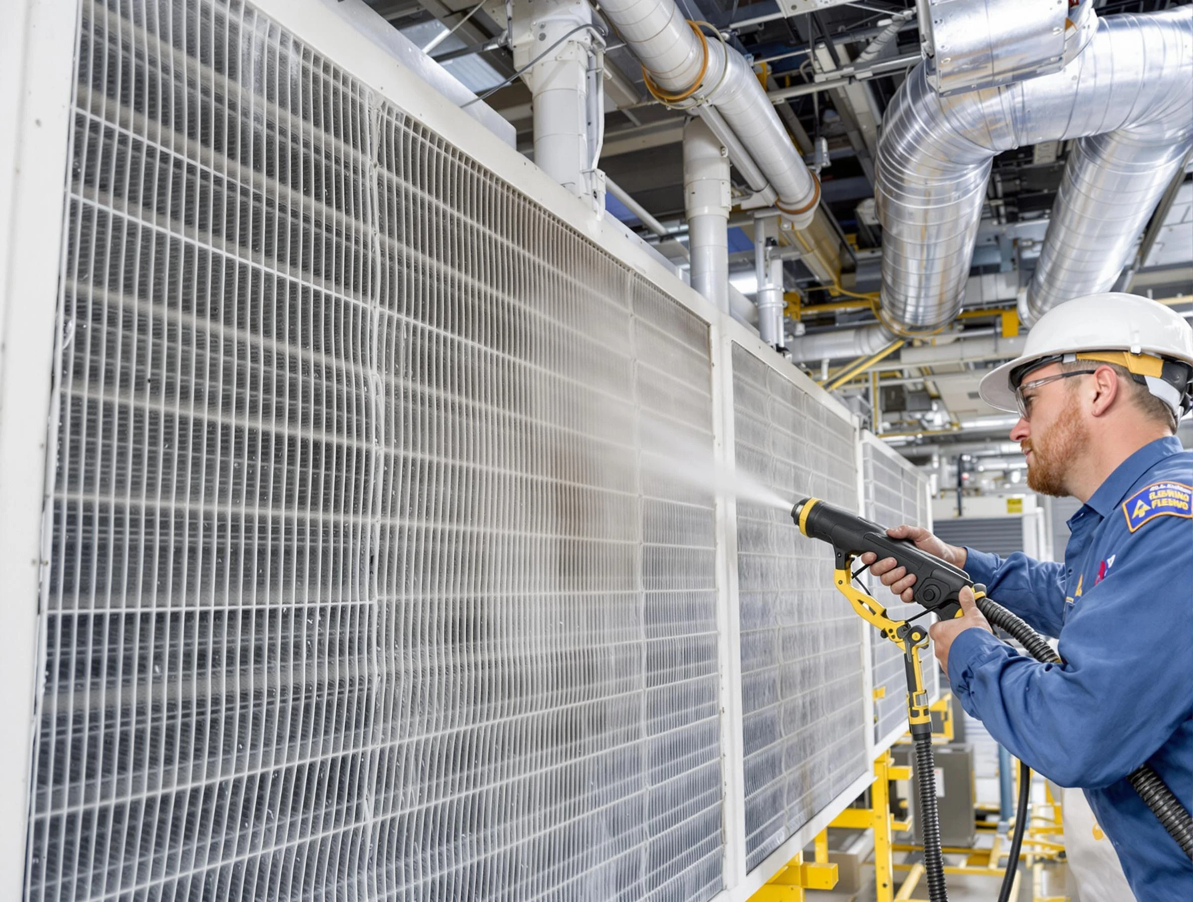 Professional commercial coil cleaning by Lebanon Air Duct Cleaning in Lebanon