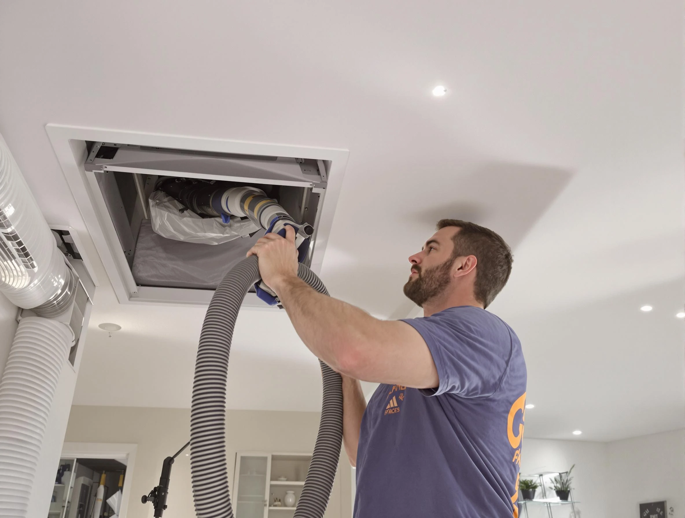 Precision indoor duct cleaning by Lebanon Air Duct Cleaning in Lebanon